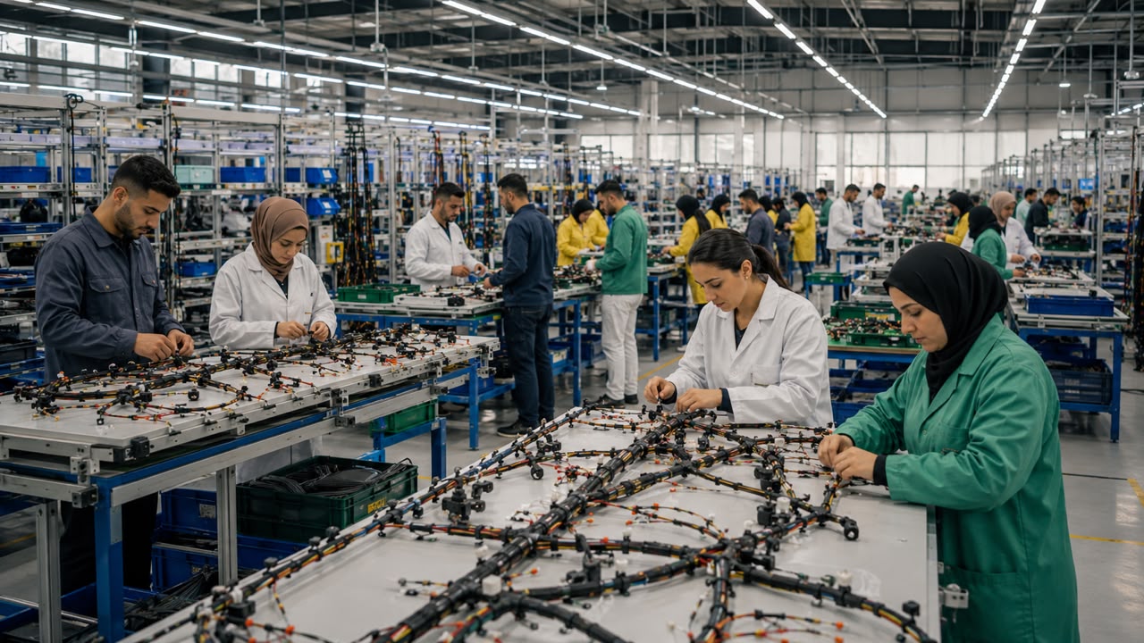 IDENET Tamazougha production hall